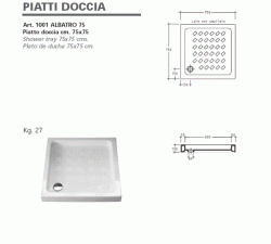 PIATTO DOCCIA H10 IN DIVERSE DIMENSIONI